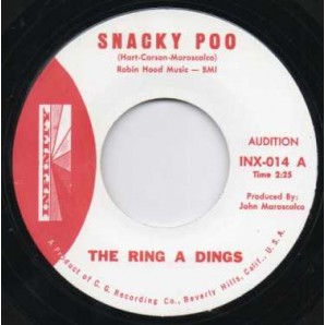 Ring A Dings 'Snacky Poo Pt. 1 + Pt. 2'  7"